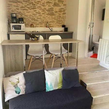 Appartement Avec Jardin Guérande Buitenkant foto