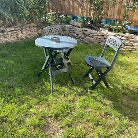 Appartement Avec Jardin Guérande Buitenkant foto